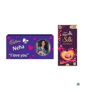 Personalised Silk Cupid Bar with Silk Heart Blush at Rs.595 After Coupon JOY15